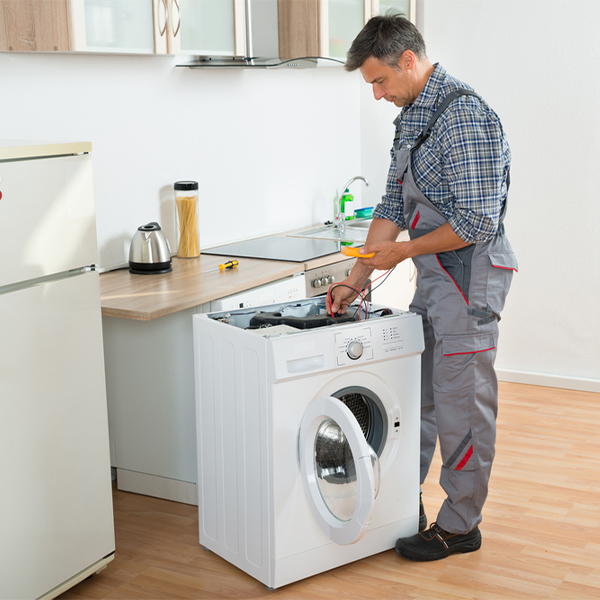 do you offer any warranties or guarantees on your washer repair work in Crystal Hill